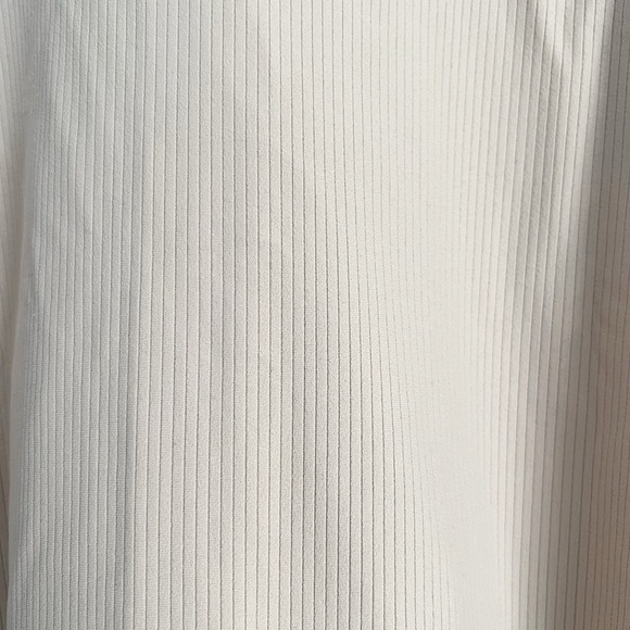 Rhône Ripple Tan Cropped Ribbed Full Zip Jacket Size L - Picture 4 of 8